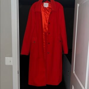 Anthropologie Buttondown Duster Coat
